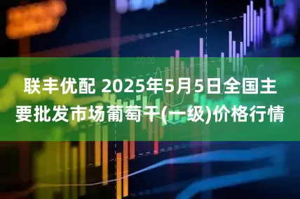 联丰优配 2025年5月5日全国主要批发市场葡萄干(一级)价格行情